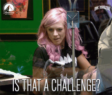Is That A Challenge Are You Challenging Me GIF