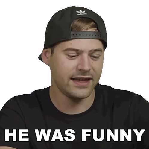 He was funny jared dines sticker he was funny jared dines the
