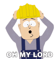 Oh My Lord Foreman Sticker - Oh My Lord Foreman South Park Stickers