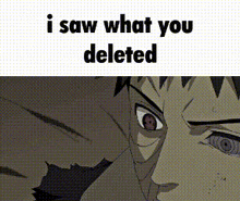 Obito I Saw What You Deleted GIF - Obito I Saw What You Deleted M4ng0z GIFs