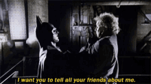 Tell Your Friends About Me Batman1989 GIF - Tell Your Friends About Me Batman1989 Michael Keaton GIFs