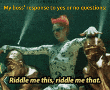 Bossneveranswers Boss' Response To Yes Or No Questions GIF - Bossneveranswers Boss' Response To Yes Or No Questions Boss Response GIFs