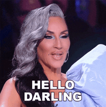 Hello Darling Michelle Visage GIF - Hello Darling Michelle Visage Queen Of The Universe GIFs