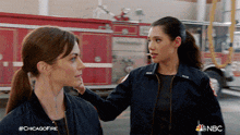 Avoiding Being Seen By Someone Emma Jacobs GIF - Avoiding Being Seen By Someone Emma Jacobs Chicago Fire GIFs