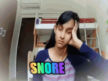 Snore Snooze GIF - Snore Snooze Bhakti Gupta GIFs