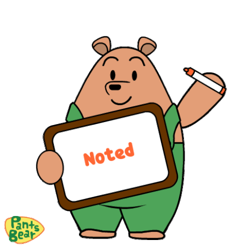 Noted Taking Notes Sticker - Noted Taking notes Take notes - Discover ...