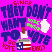 They Dont Want Us To Vote Vote GIF - They Dont Want Us To Vote Vote Go Vote GIFs