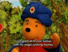 The Book Of Pooh Winnie The Pooh GIF - The Book Of Pooh Winnie The Pooh I Will Grant All Of Your Wishes GIFs