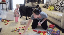 Busy Mom Cleaning GIF - Busy Mom Flustered Flustered Mom GIFs