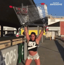 Lifting People Are Awesome GIF - Lifting People Are Awesome Shopping Cart GIFs