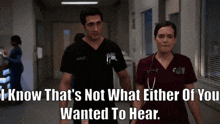 Chicago Med Crockett Marcel GIF - Chicago Med Crockett Marcel I Know Thats Not What Either Of You Wanted To Hear GIFs