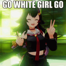 Go White Girl Go Ookami Mio GIF