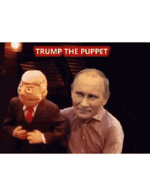 Trump The Puppet Putin GIF - Trump The Puppet Putin GIFs