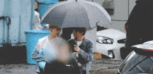 Haechan Jisung Haechan Jisung In The Rain GIF - Haechan Jisung Haechan Jisung In The Rain Jihyuck GIFs