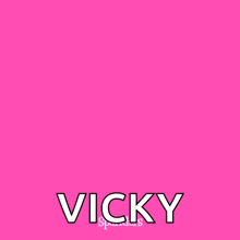 a pink poster that says feliz dia de las madres vicky