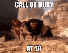The Croods Call Of Duty GIF