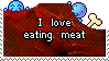 Meat Stamp Sticker