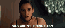 Why Are You Doing This Naomi Scott GIF - Why Are You Doing This Naomi Scott Elena Houghlin GIFs