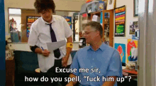 Summer Heights High GIF - Summer Heights High Fuck Him Up Excuse Me Sir GIFs