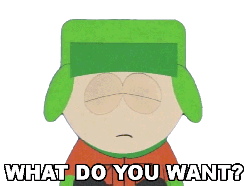 What Do You Want Kyle Broflovski Sticker - What Do You Want Kyle Broflovski South Park Stickers