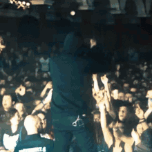 Hands In The Air Stick To Your Guns GIF - Hands In The Air Stick To Your Guns Doomed By You Song GIFs