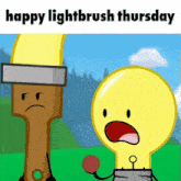 Lightbrush Lightbulb GIF - Lightbrush Lightbulb Paintbrush GIFs