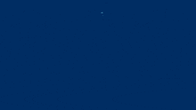 a blue background with a castle in the middle of it
