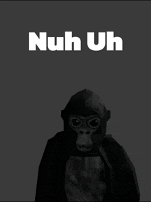 Nuh Uh Meme Gorilla Tag GIF - Nuh Uh Meme Nuh Uh Gorilla Tag GIFs