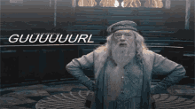 Gurl GIF - Harrypotter Dumbledore Girl GIFs