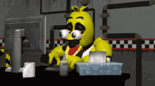 Smg4 Chica GIF - Smg4 Chica Caught GIFs