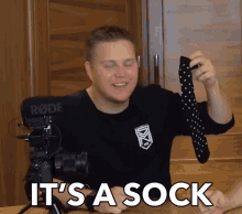 Its A Sock Socks GIF - Its A Sock Socks Polka Dot GIFs