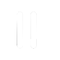 a drawing of a pair of paper clips with a white background .