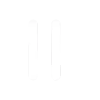 a drawing of a pair of paper clips with a white background .