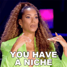 You Have A Niche Leona Lewis GIF - You Have A Niche Leona Lewis Queen Of The Universe GIFs