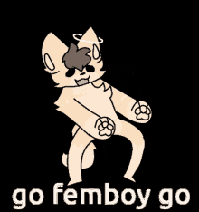 Femboy Fennec Furry Boogie GIF - Femboy Fennec Furry Boogie GIFs