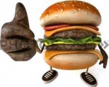 Hamburger Thumbs Up GIF