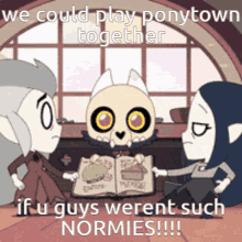 Ponytown The Owl House GIF - Ponytown The Owl House Toh GIFs