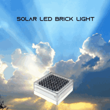 Solar Led Brick Light Clouds GIF - Solar Led Brick Light Clouds Sky GIFs
