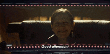 Good Afternoon Vadic GIF - Good Afternoon Vadic Star Trek Picard GIFs