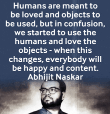 Humans Are Meant To Be Loved Abhijit Naskar GIF