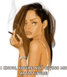 Rihanna Animated GIF - Rihanna Animated I Know GIFs