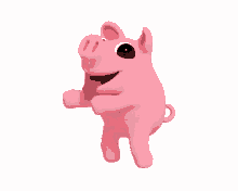 Pig Dance GIF - Pig Dance Funny GIFs