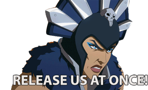 Release Us At Once Evil Lyn Sticker