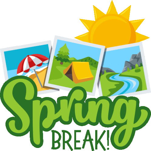 Spring Break Spring Fling Sticker - Spring Break Spring Fling Joypixels Stickers
