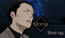Moma Shut Up Moma Kumakura GIF - Moma Shut Up Shut Up Moma Kumakura GIFs