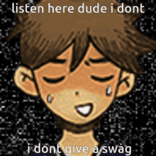 He Doesnt Give A Swag Hero GIF
