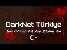Dark Net Turkey Follow Us GIF - Dark Net Turkey Follow Us We Have No Murderers But We Have Knowledge GIFs