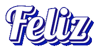 Feliz Sticker