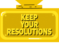 Resolution Keep Your Resolution Sticker - Resolution Keep Your Resolution Resolutions Stickers