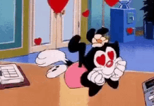 Love Hearts Dot GIF - Love Hearts Dot Animaniacs GIFs